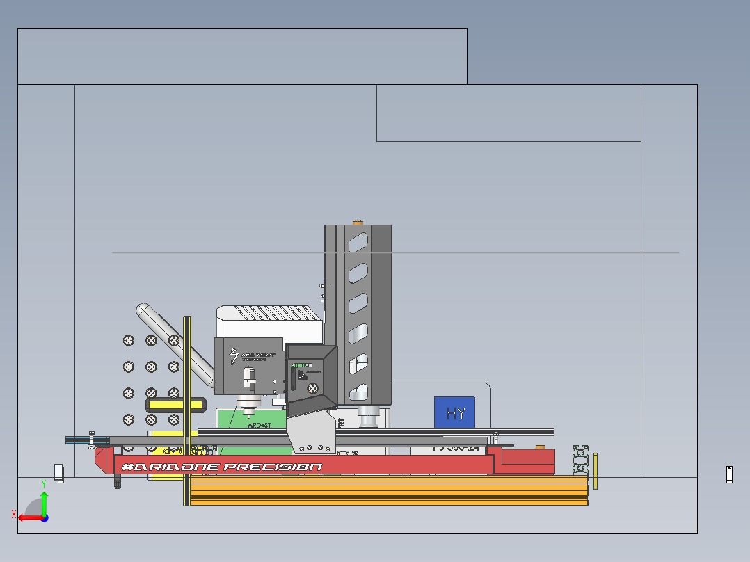 铣床、3040铣床后视图