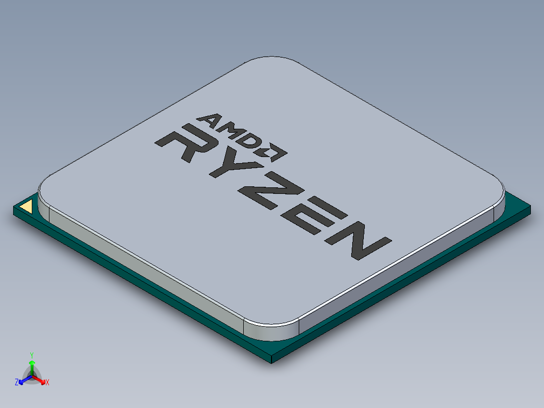 CPU(18)正等轴测图