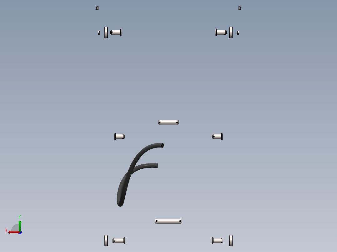 剪叉式升降机 、升降机(51)后视图