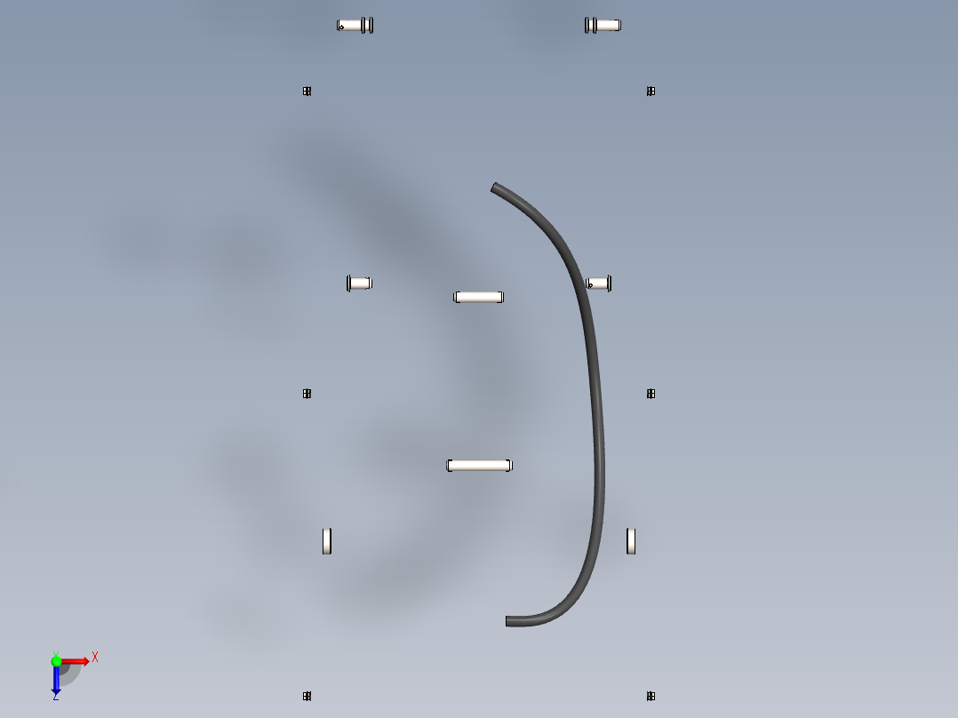 剪叉式升降机 、升降机(51)俯视图