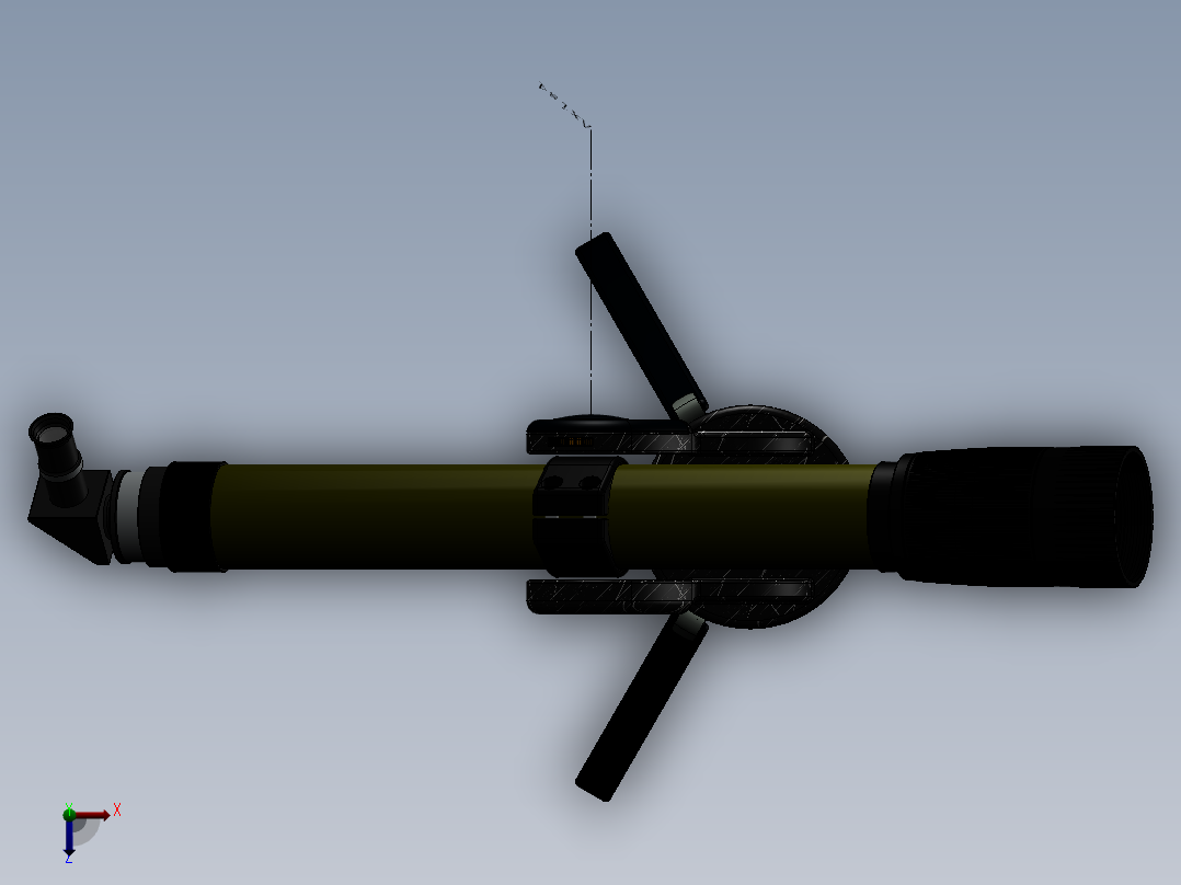 望远镜(9)俯视图