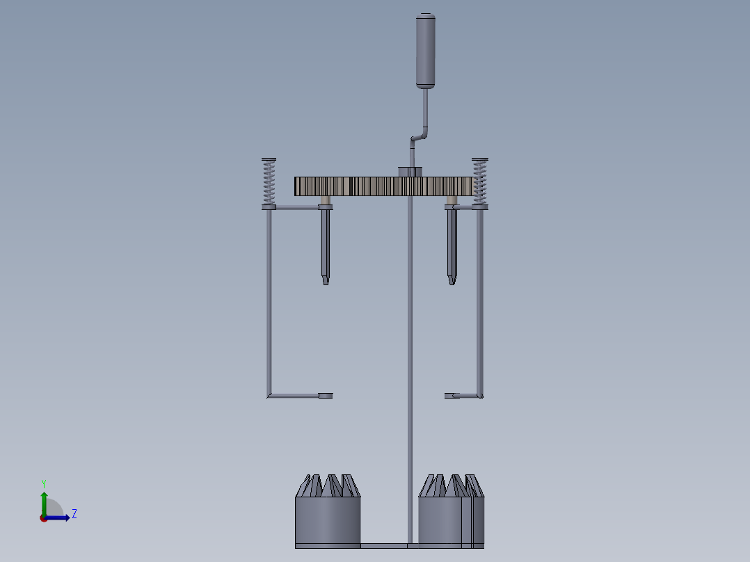 A0003070-玉米去壳机脱粒机左视图