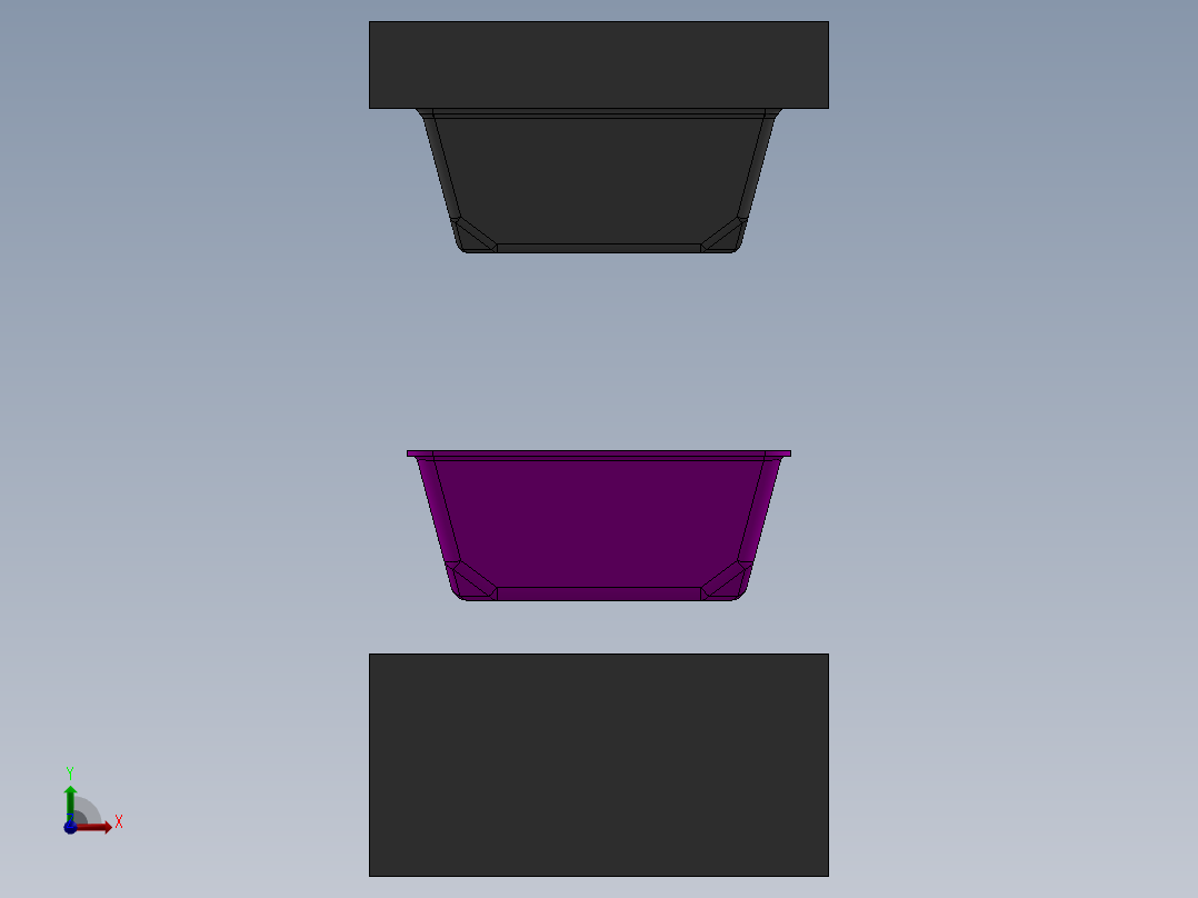 A3004628-简单的塑料模具设计前视图