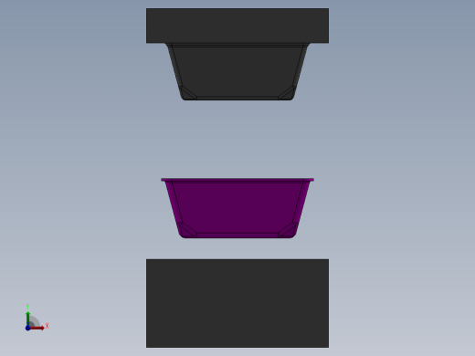 A3004628-简单的塑料模具设计前视缩略图