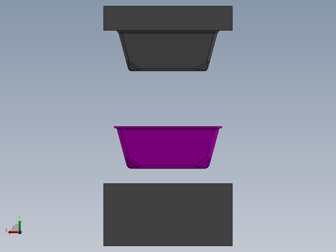A3004628-简单的塑料模具设计后视图
