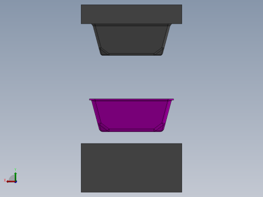 A3004628-简单的塑料模具设计后视缩略图