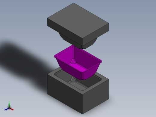 A3004628-简单的塑料模具设计正等轴测缩略图