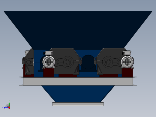 破碎机、三辊破碎机右视缩略图