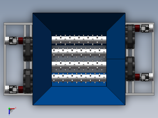 破碎机、三辊破碎机俯视缩略图