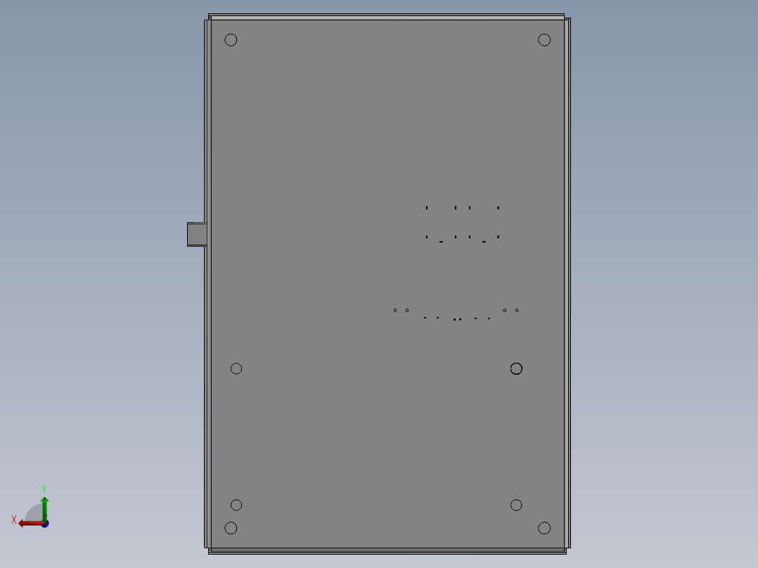自动门锁17后视图