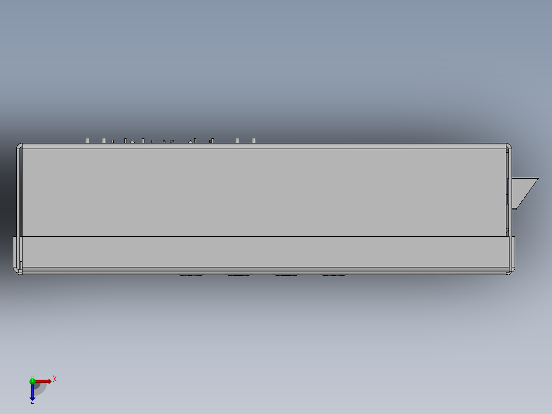 自动门锁17俯视图