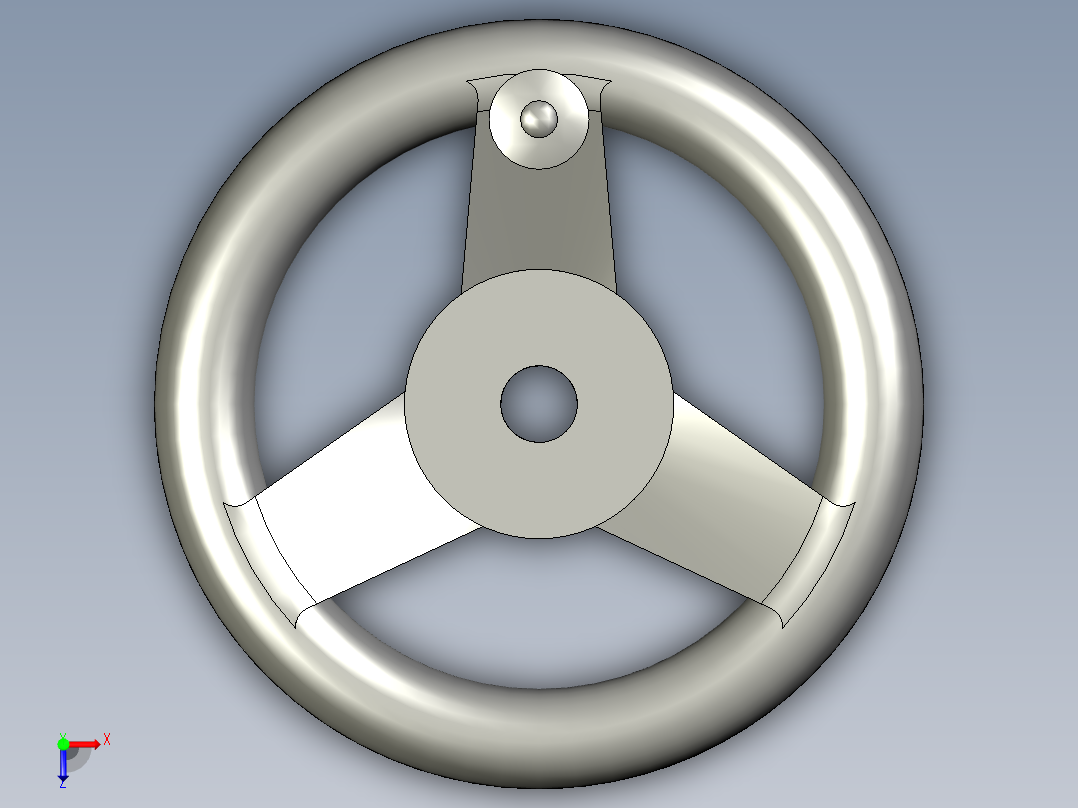 HAL83-D100-d10手轮俯视图