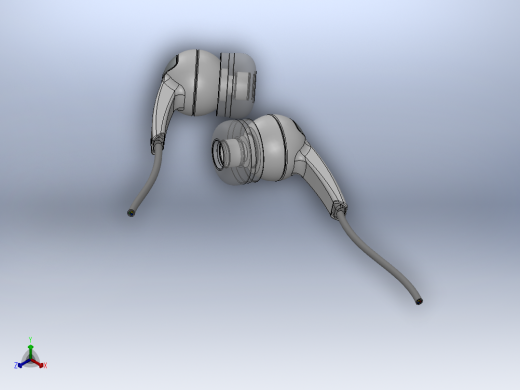 耳塞正等轴测缩略图