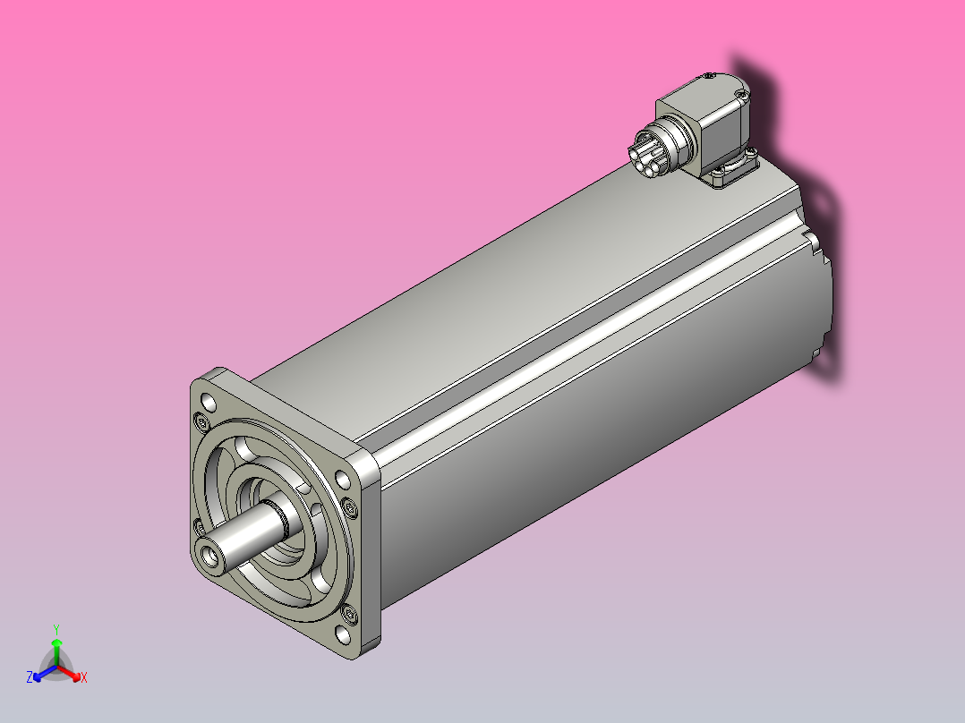 FESTO伺服马达EMMT-AS-100-L-HS-RMB---high主视图