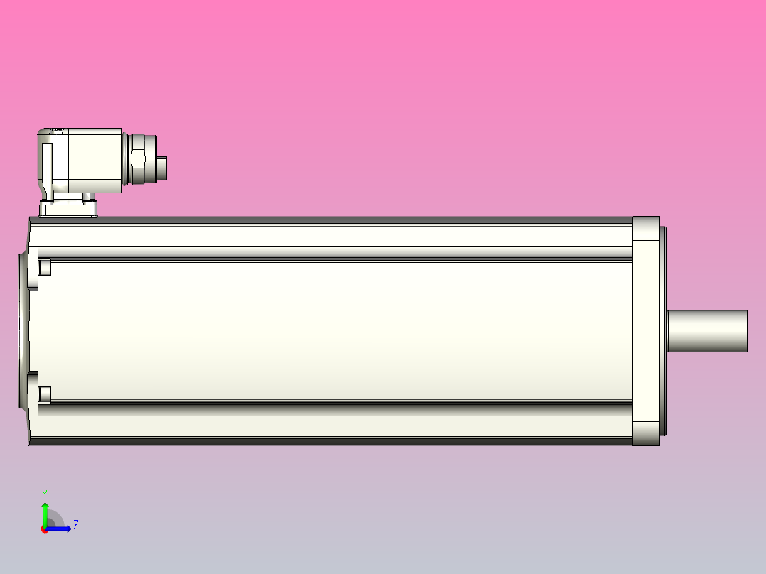 FESTO伺服马达EMMT-AS-100-L-HS-RMB---high左视图