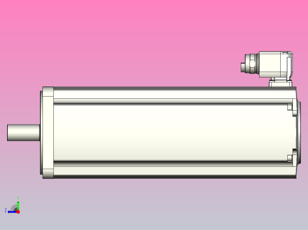 FESTO伺服马达EMMT-AS-100-L-HS-RMB---high右视图