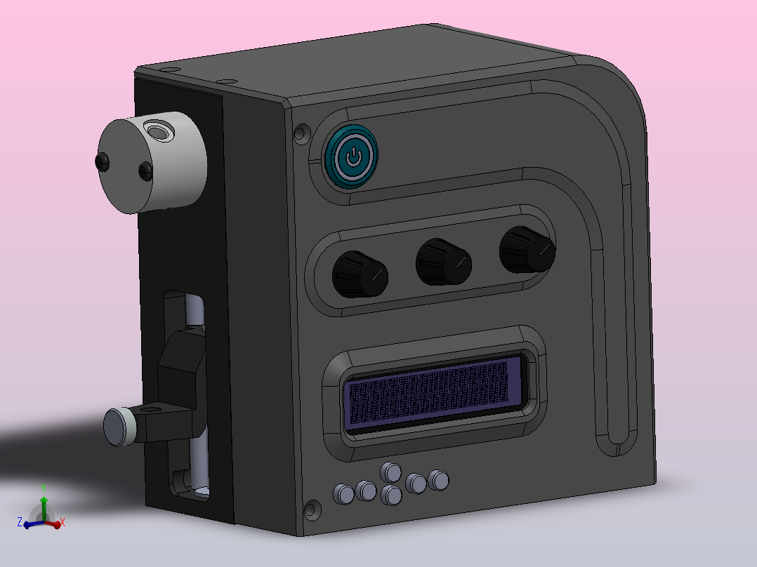 带 Arduino Uno 的 Tecan Cavro 注射泵主视图