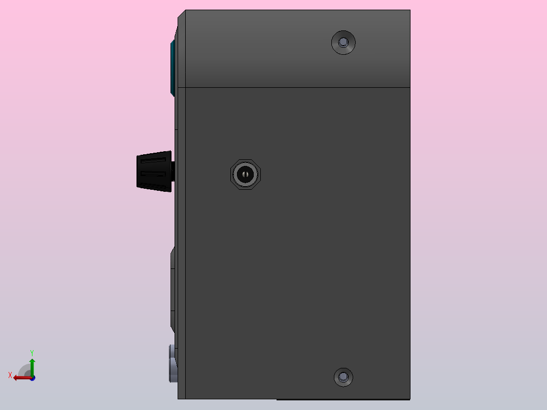 带 Arduino Uno 的 Tecan Cavro 注射泵后视图