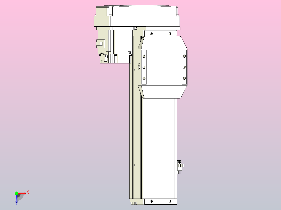 钢基模组TPA-KCR-8610C-340A1-ML-H0S2俯视图