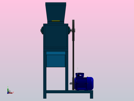 石栗粉碎机candlenut-crusher-machine-1832-模型格式为 sw前视缩略图