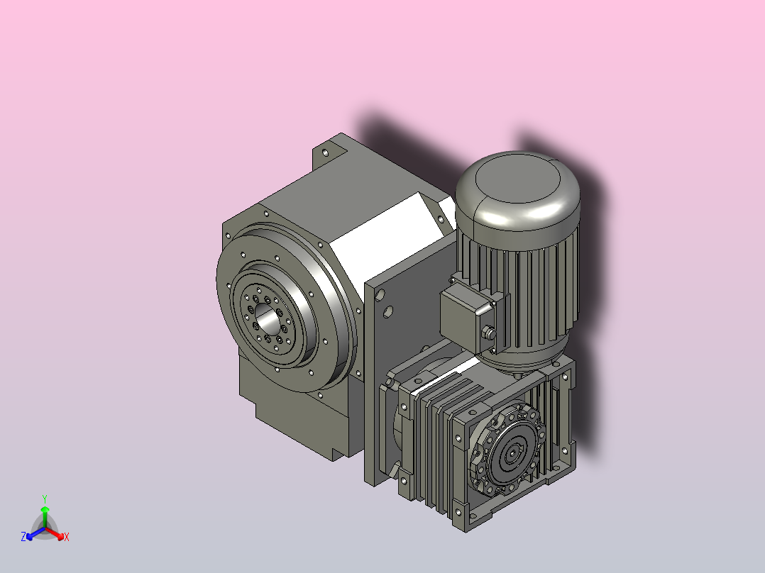 DT平台桌面型分割器110DT-BOUT-750W-RV63-FB-T-凸轮支架开关侧孔CP-3主视图