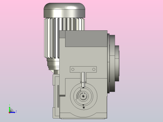 DT平台桌面型分割器110DT-BOUT-750W-RV63-FB-T-凸轮支架开关侧孔CP-3左视缩略图