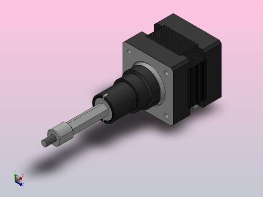 14HY-D固定式直线步进电机[14HY0004-25.4D5.562.4384]