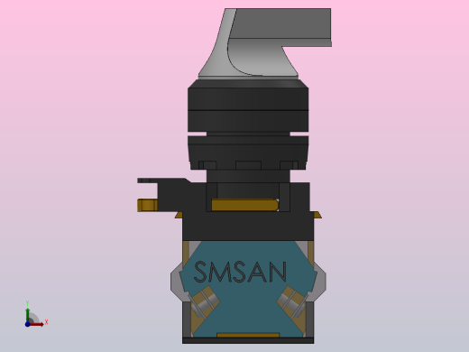 长柄旋钮[QG115-B1-10CXS╱W]前视缩略图