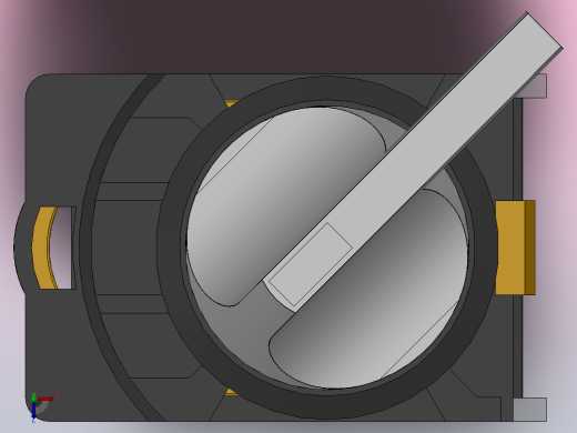 长柄旋钮[QG115-B1-10CXS╱W]俯视缩略图