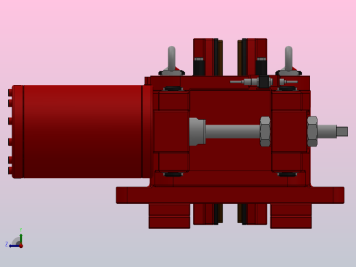 SBD-C安全制动器_SBD250-C-2000×40ⅠRL.WL.CL右视缩略图