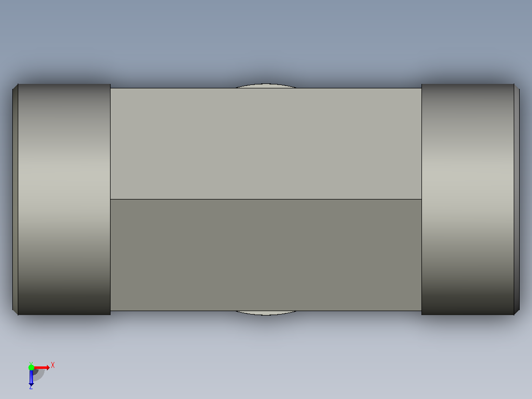 EO接头三通T38SCFX.igs俯视图