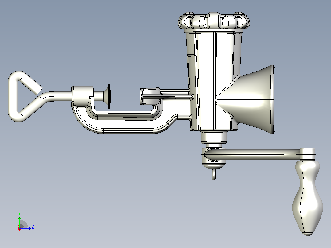 绞肉机389左视图