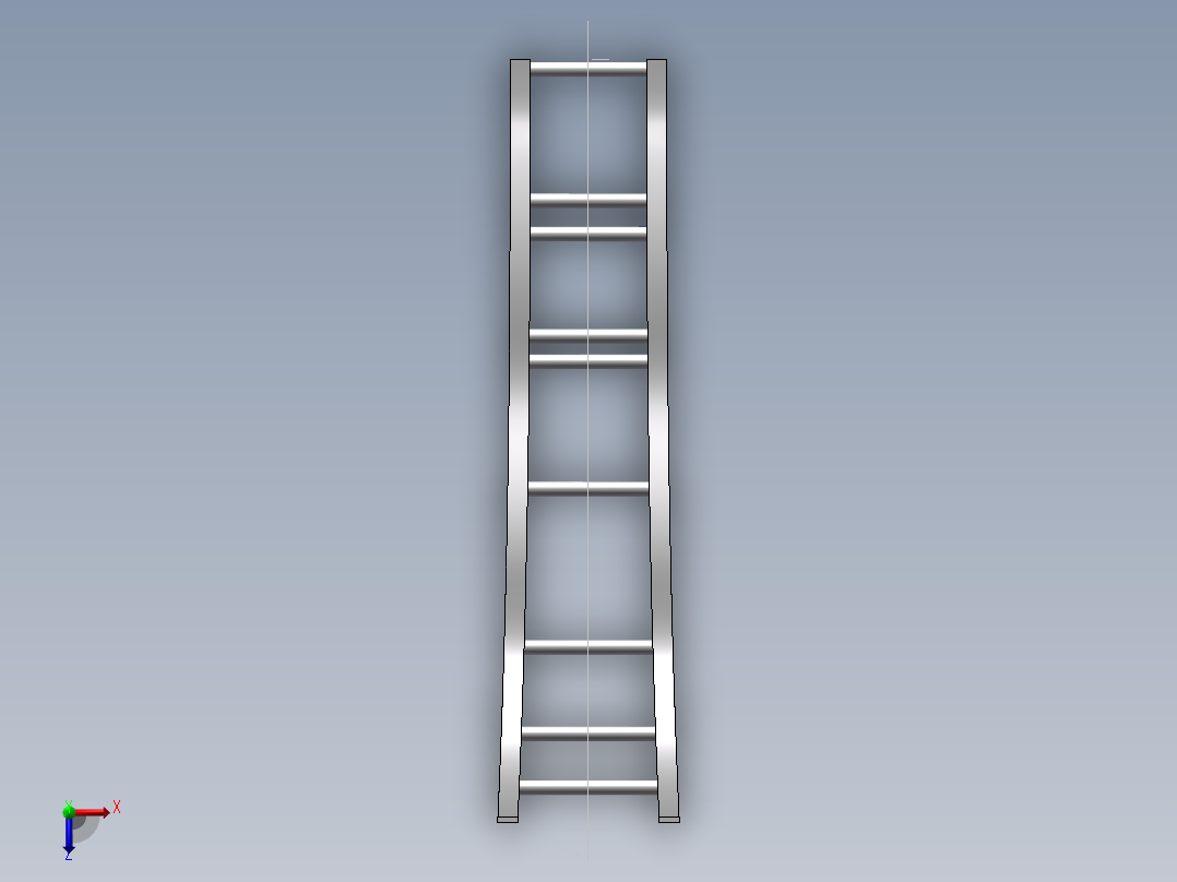 电动汽车车架拓扑优化分析(说明书+分析图片)俯视图