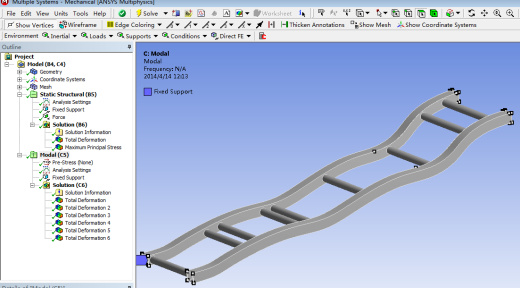 电动汽车车架拓扑优化分析(说明书+分析图片)缩略图