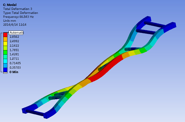 电动汽车车架拓扑优化分析(说明书+分析图片)
