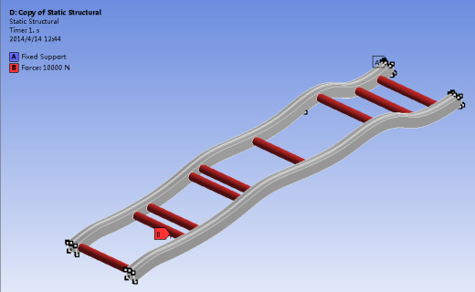 电动汽车车架拓扑优化分析(说明书+分析图片)缩略图