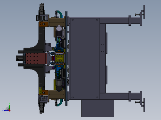 激光焊接夹具工装设备sw17右视缩略图