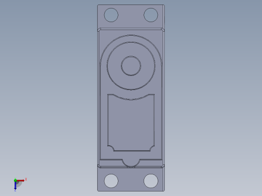 MECHBOT2.1.0机器人拼装模型激光雕刻图纸 dxf slddrw格式俯视缩略图