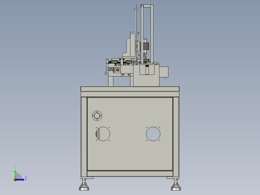 自动化卡片洗槽机左视缩略图