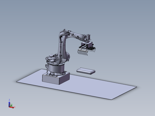 0173--码垛机器人搬送化肥