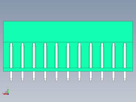DEGSON 2EDG 系列 5.0mm 可插拔接线端子组-2EDGVH-5.0-22P-14-00AH后视缩略图