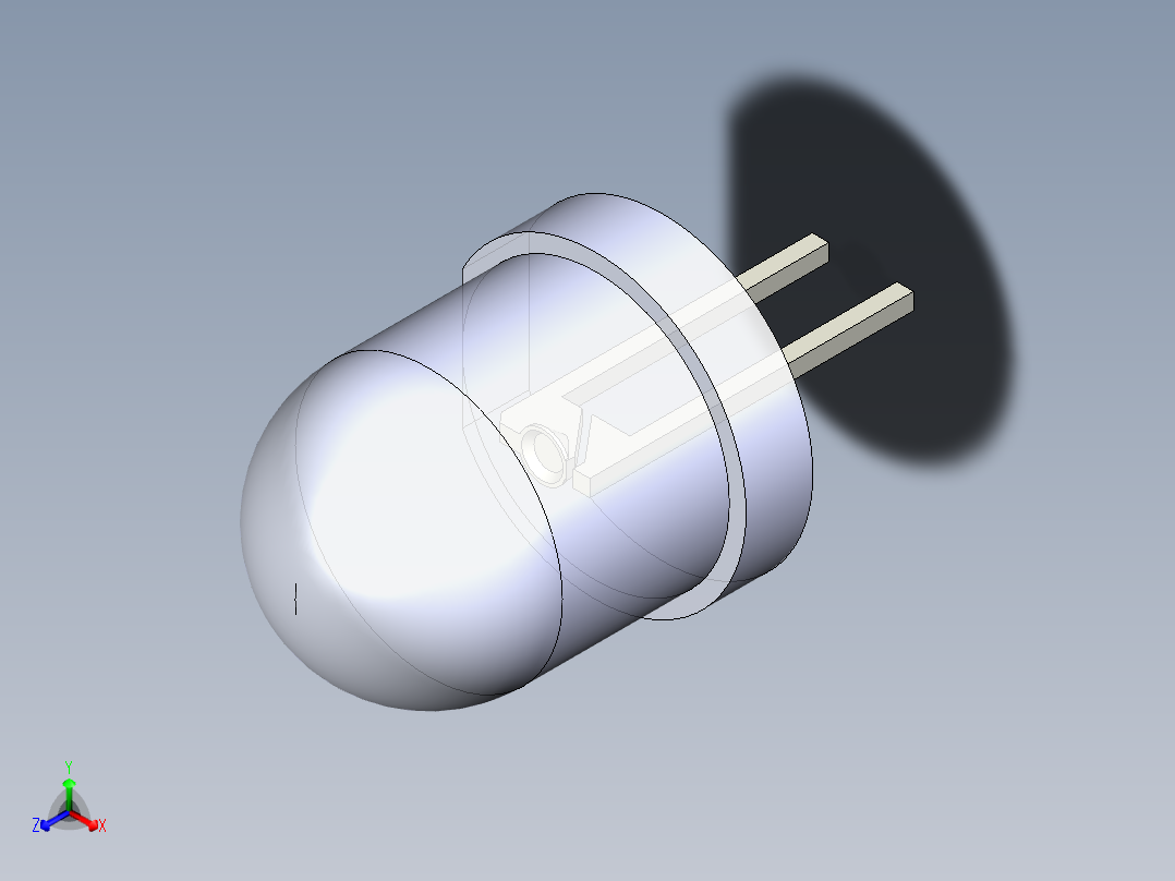LED_Round_Clear_D8.0mm主视图