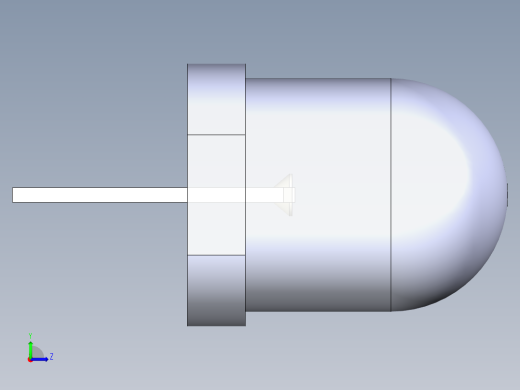 LED_Round_Clear_D8.0mm左视缩略图