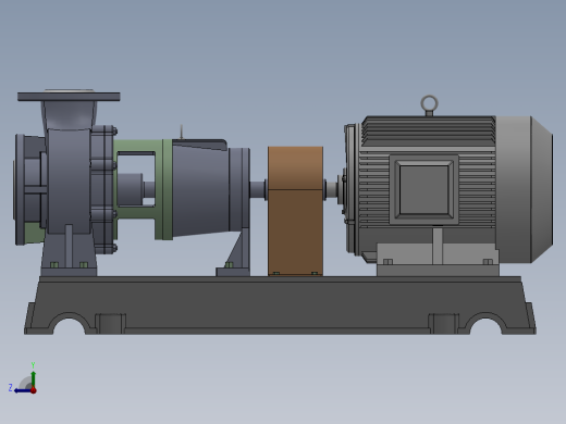 IHF型氟塑料合金离心泵[IHF80-65-160]右视缩略图