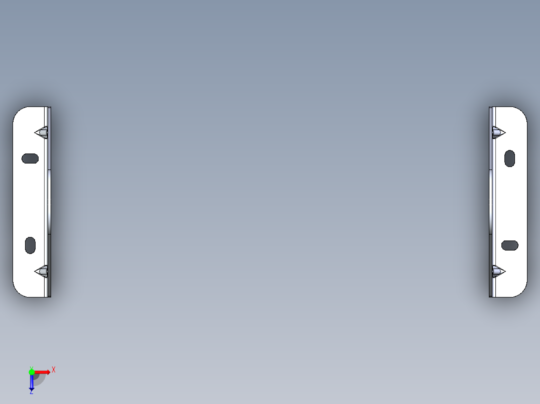 基恩士OP-87147_kc图纸模型俯视图