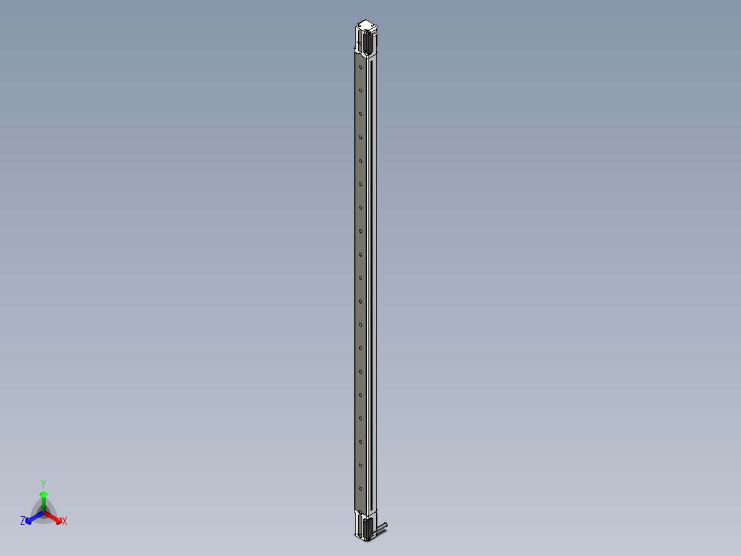 基恩士SL-V22L_T_kc图纸模型正等轴测图