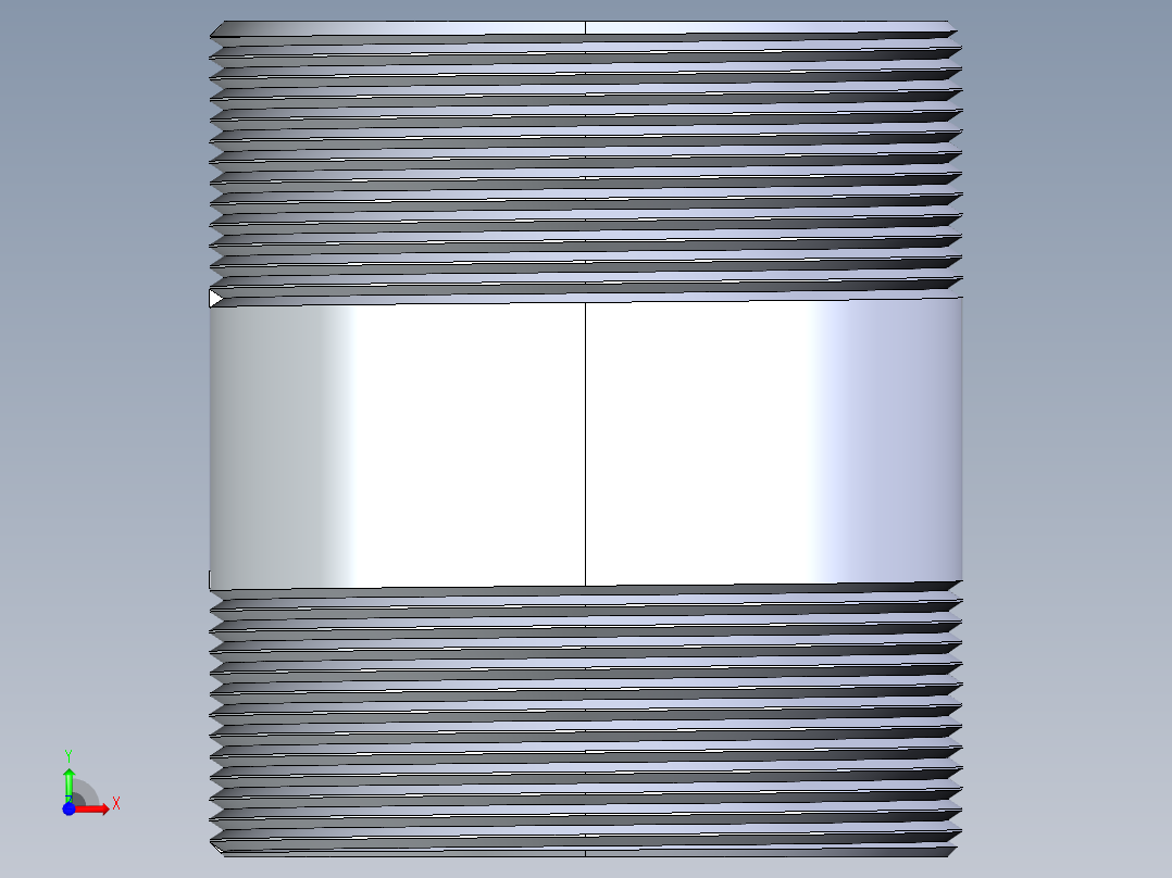 CPVC管件33-Sch80_Nipple_MPTxMPT_9861-425_4in x 5in前视图