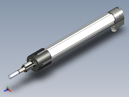 NOVOTECHNIK直线位移传感器TEX 系列 带拉杆正等轴测缩略图