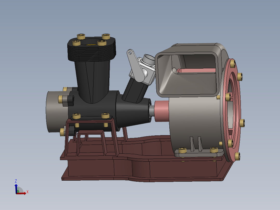 发动机鼓风机总成2