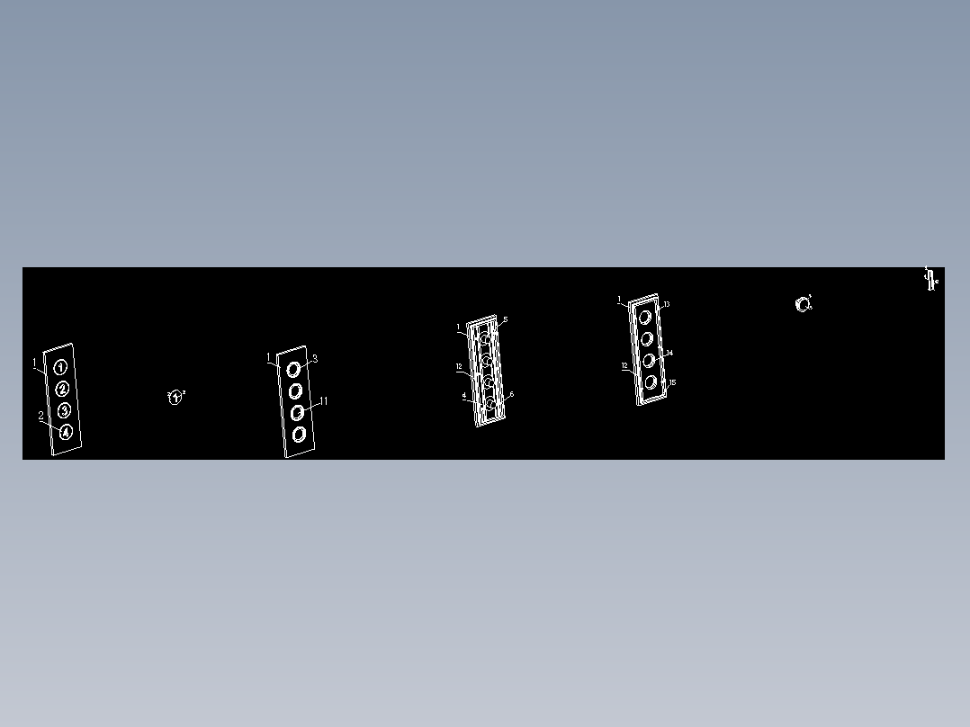 一种医院公共场合用防触摸装置